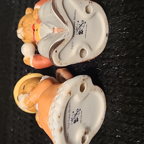 1401 Tea Time Bears Figurines - Picture 5 of 5